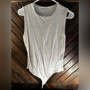 Abercrombie Sleeveless Thong Bodysuit size Large